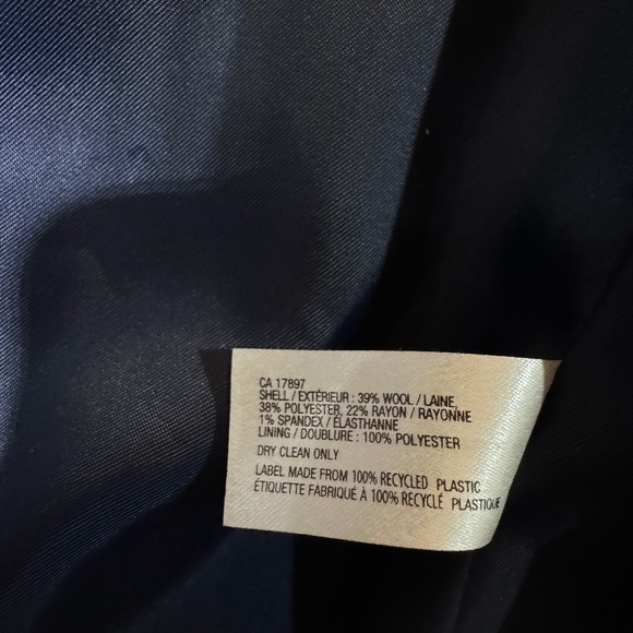 GAP Academy Blazer - Navy Uniform Blue - Wool Tweed like - Size 2 - Picture 2 of 6